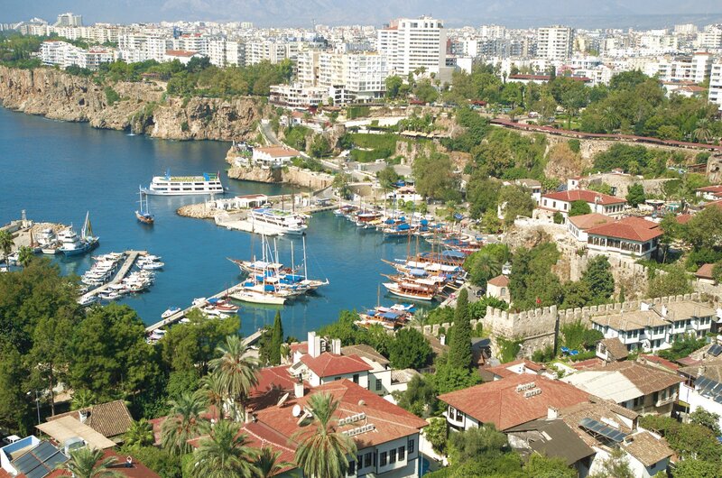 harbor in alanya turkey