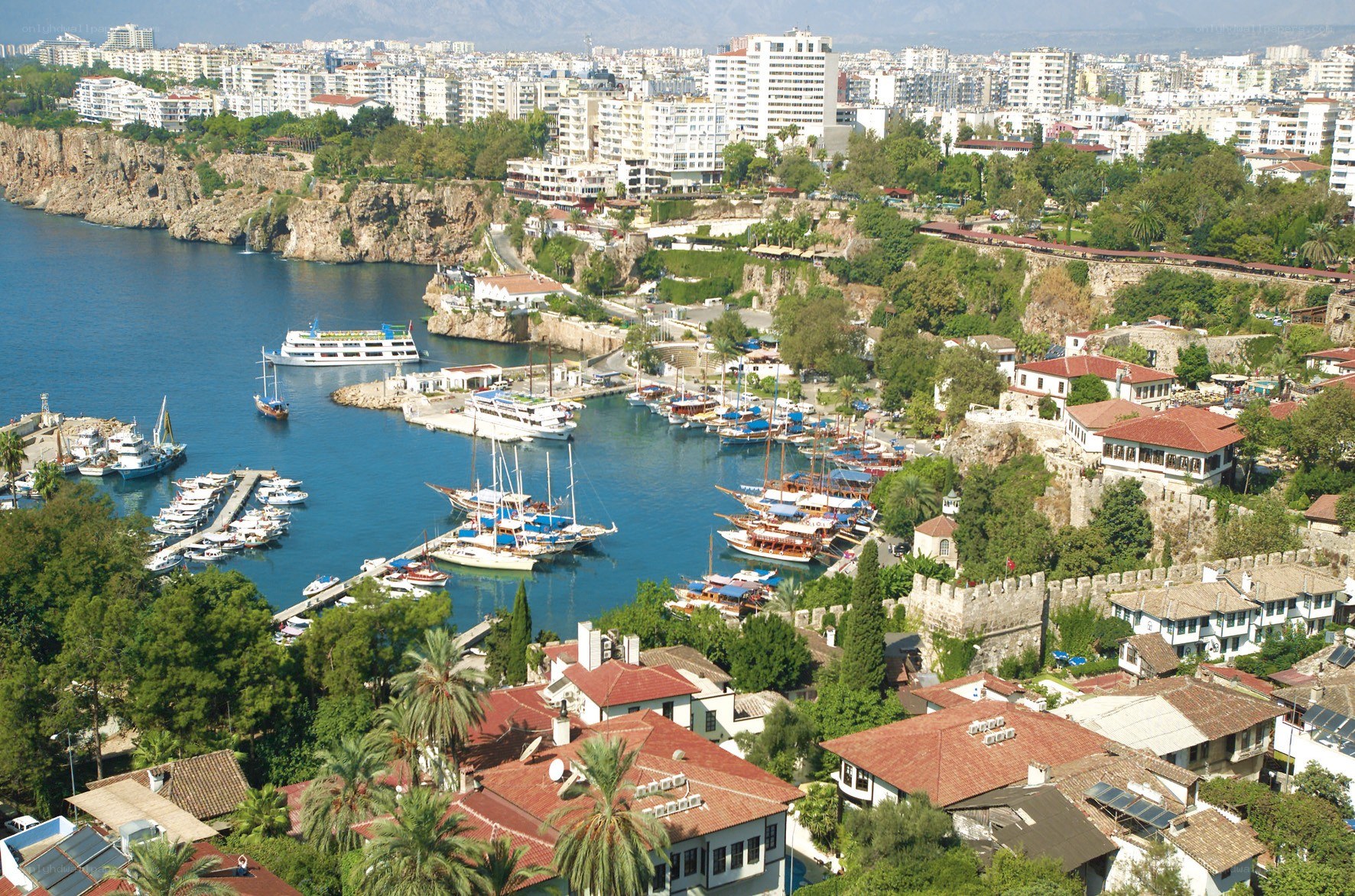 harbor in alanya turkey