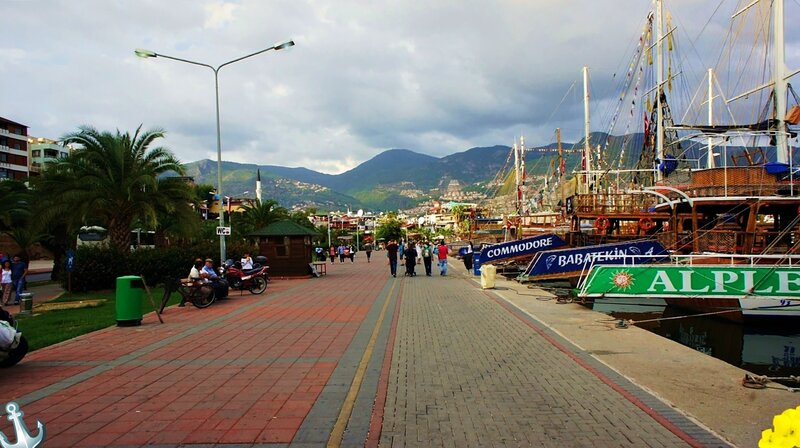 Harbor Promenade with Boats
