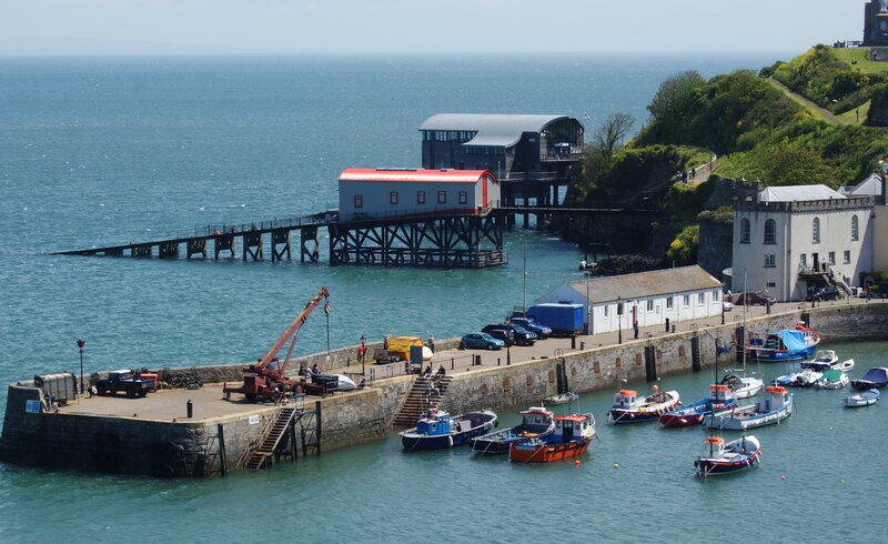 Harbor with Boats and Pier