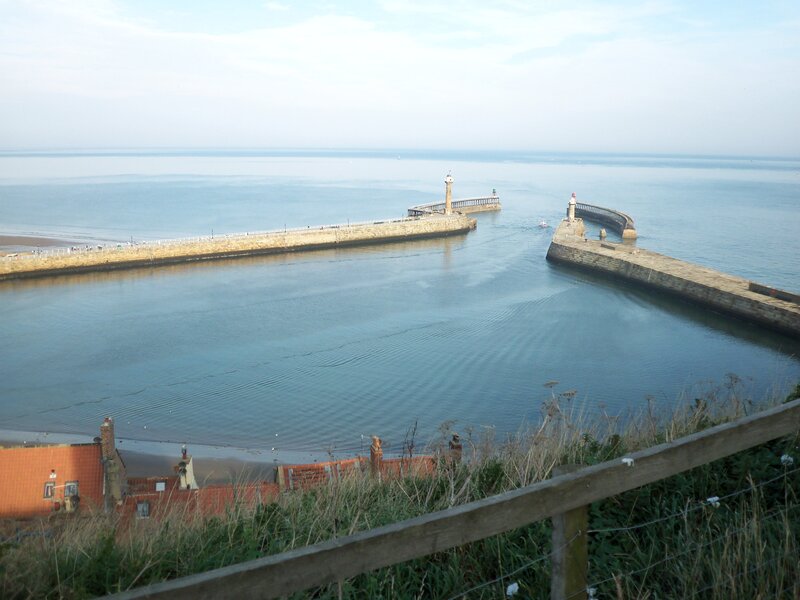 Harbor with Stone Piers