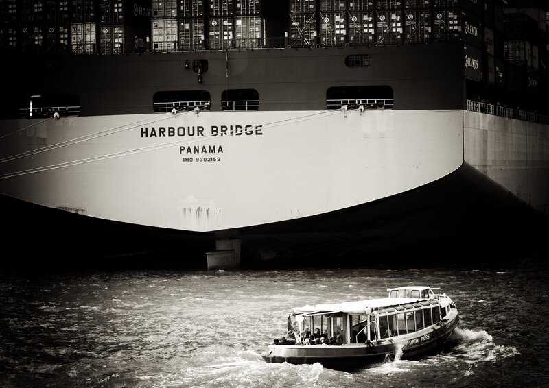 Harbour Bridge ship and tour boat