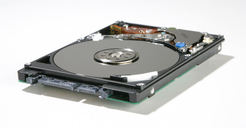 Hard Disk Drive — Black, Neutral