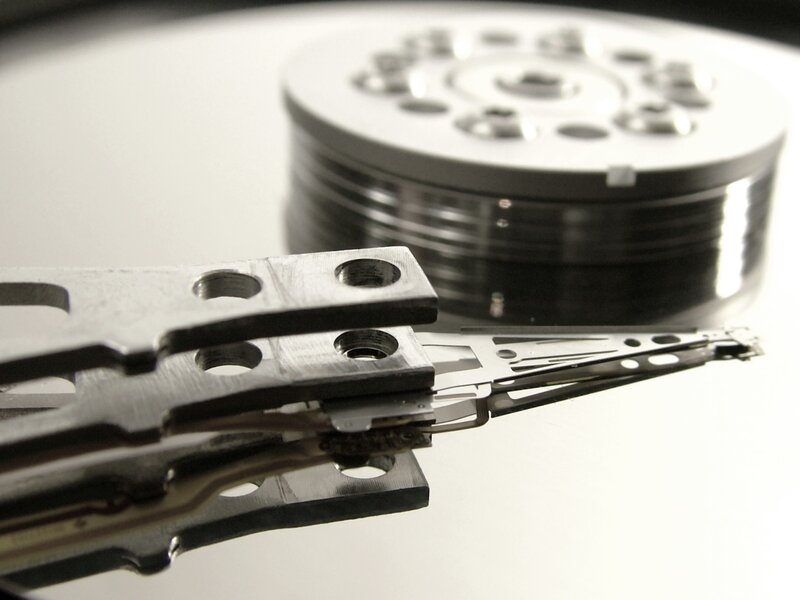 Hard Drive Components — Black