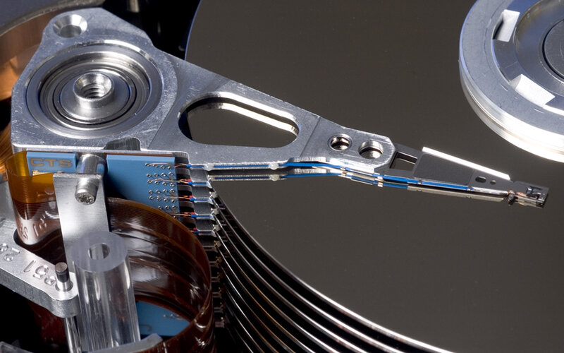 Hard Drive Internal Components