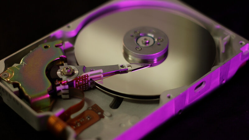 Hard Drive Internals — Purple