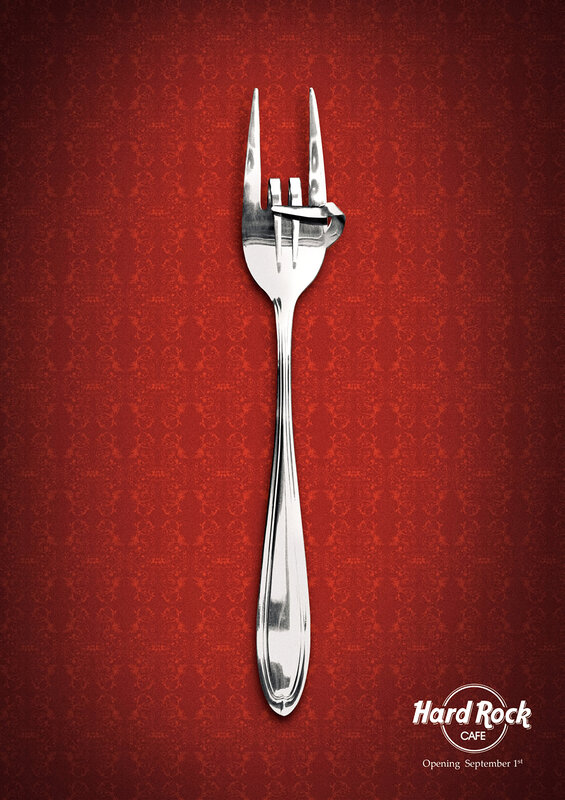 Hard Rock Cafe advertisement