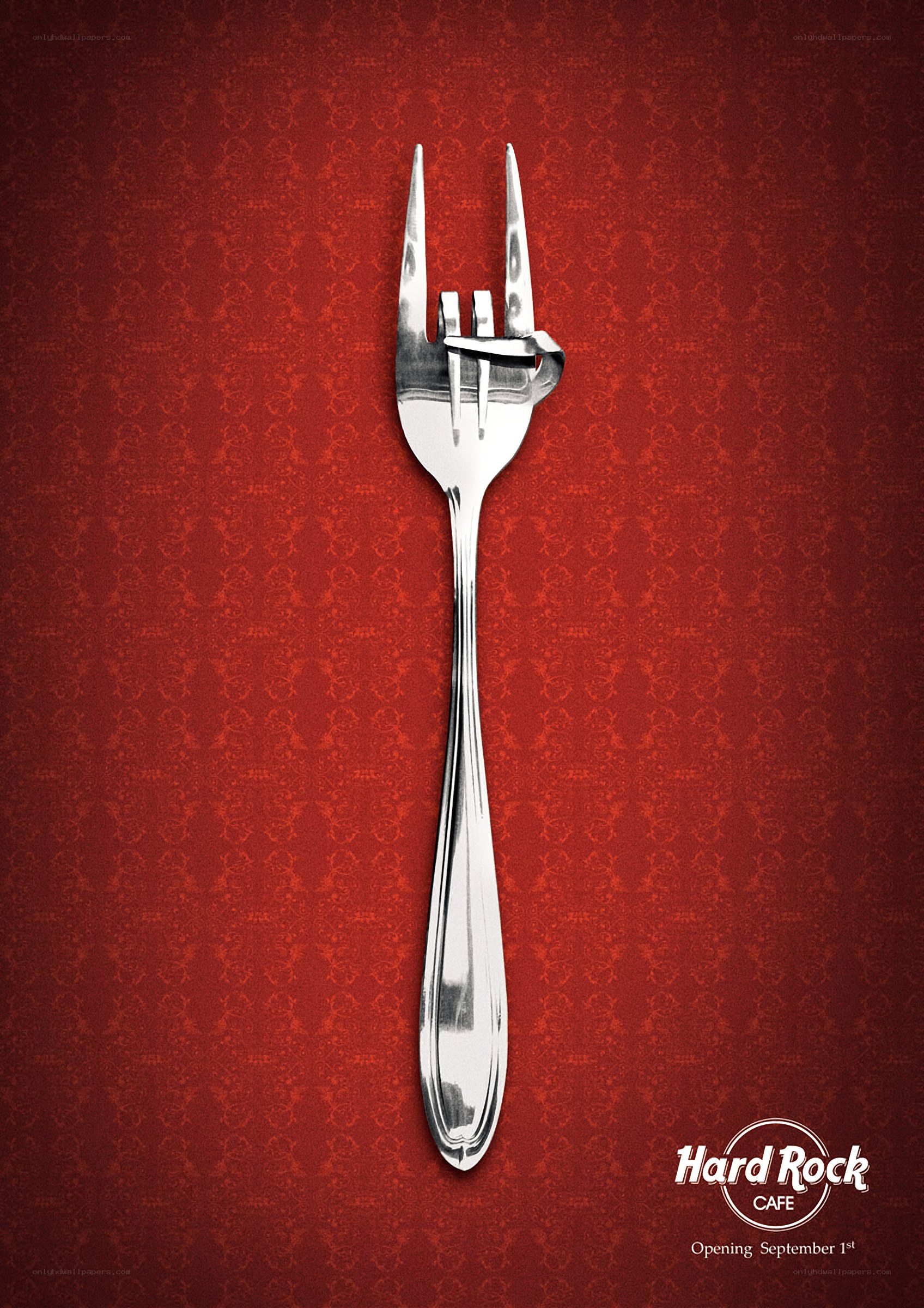 Hard Rock Cafe advertisement