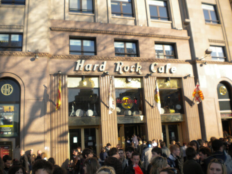 Hard Rock Cafe in Barcelona