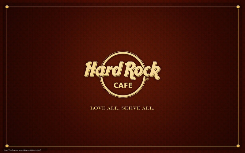 Hard Rock Cafe logo wallpaper