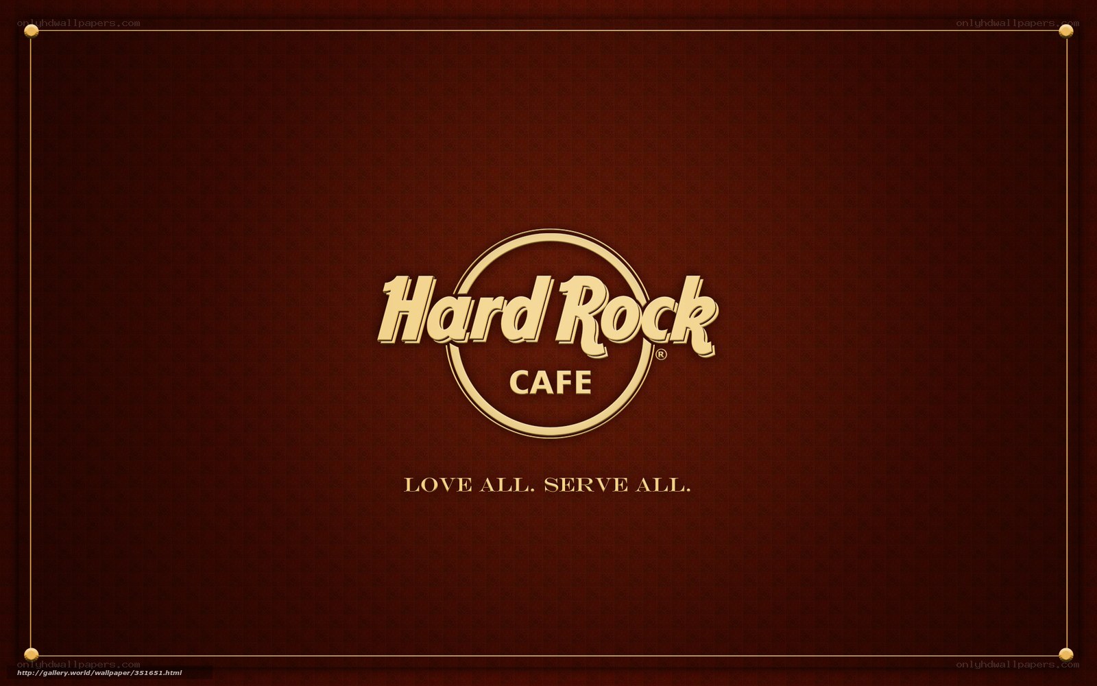 Hard Rock Cafe logo wallpaper
