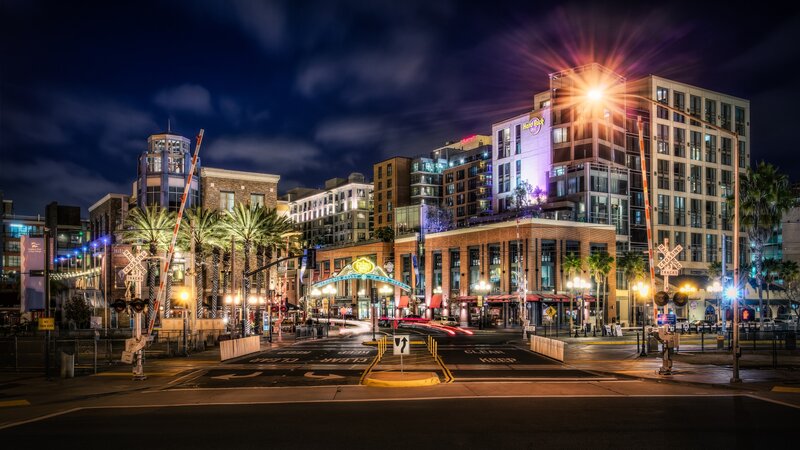 Hard Rock Hotel at Night