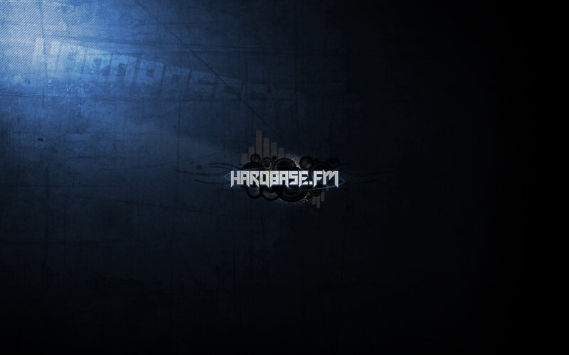 Hardbase FM logo on dark background