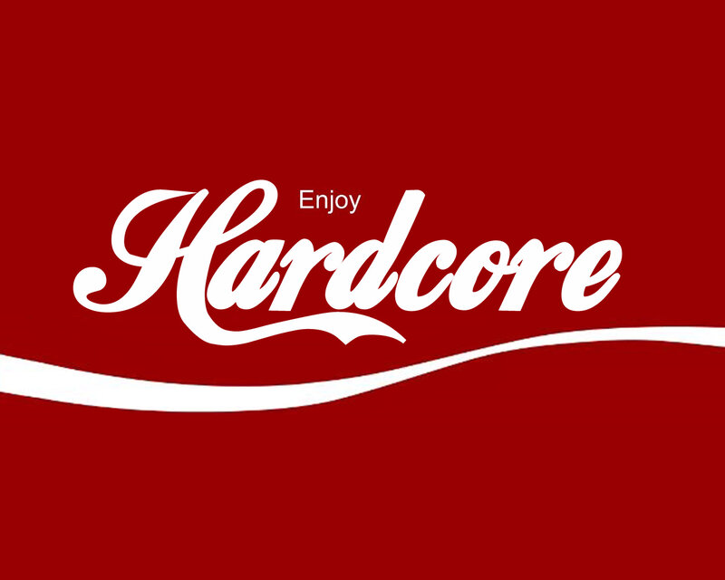 Hardcore logo design