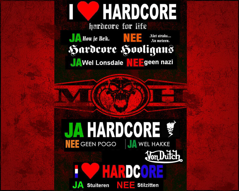 Hardcore Music Poster