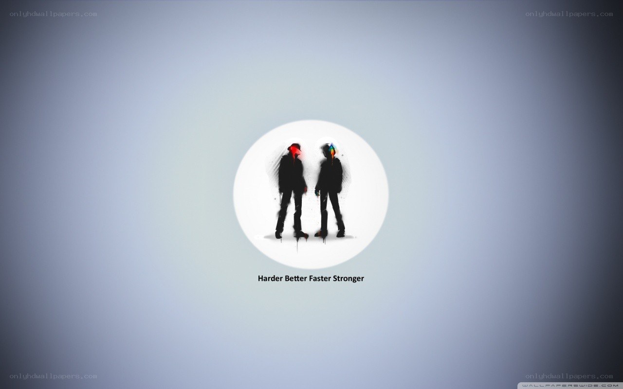 Harder Better Faster Stronger artwork