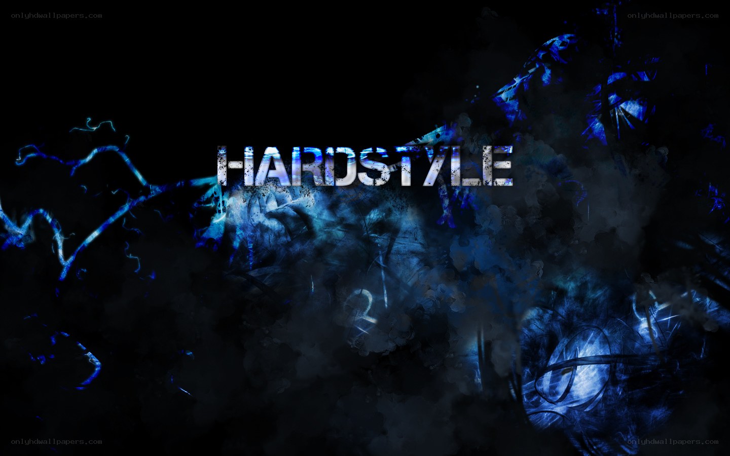 Hardstyle music abstract art