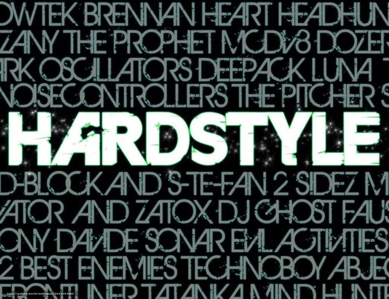 Hardstyle music artist collage