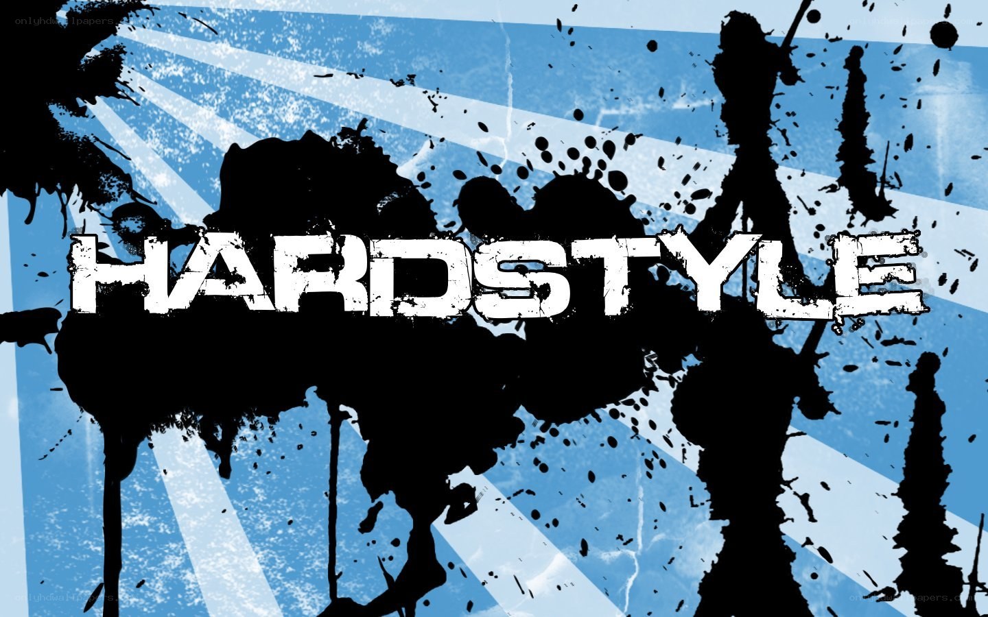 Hardstyle music graphic
