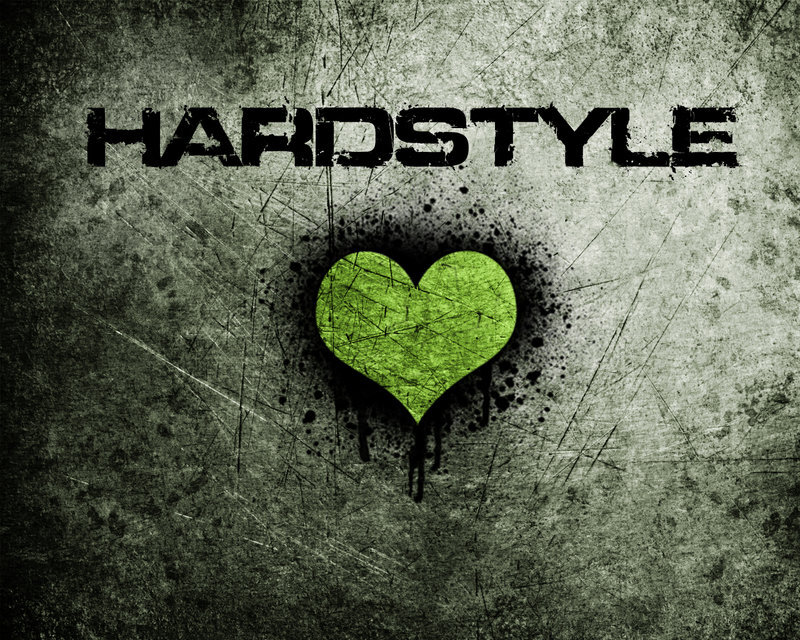 Hardstyle music heart