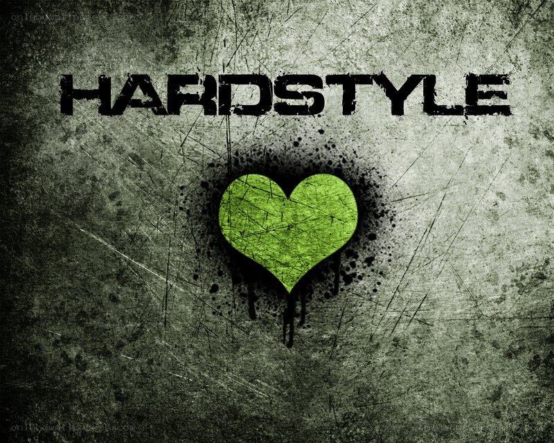 Hardstyle music heart