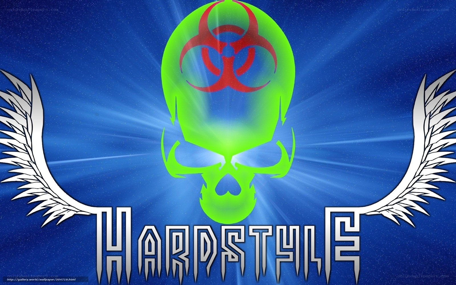Hardstyle music logo