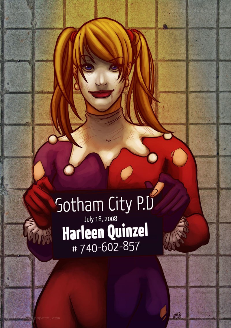 Harleen Quinzel mugshot