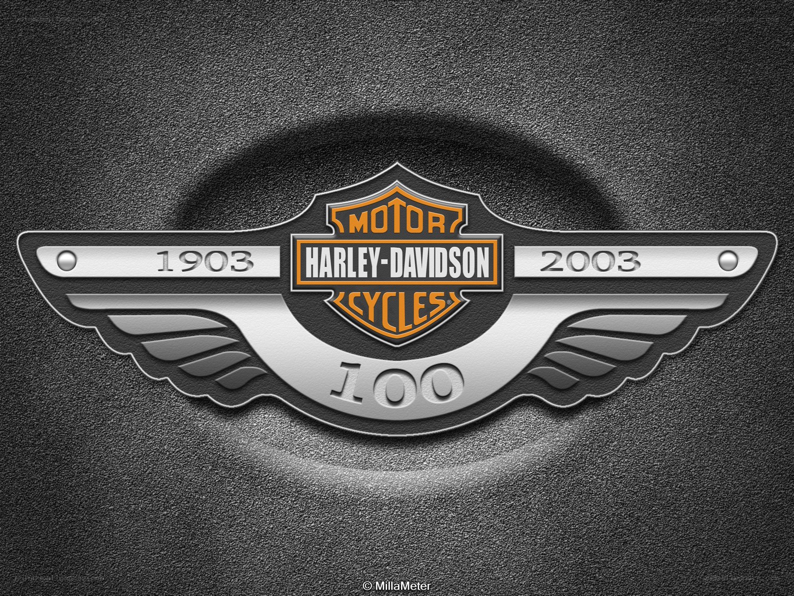 Harley-Davidson 100th Anniversary Logo