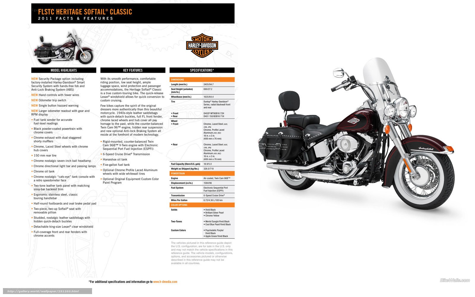 Harley-Davidson brochure