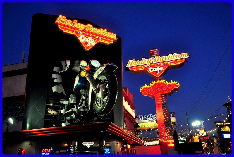 Harley-Davidson Cafe — Blue