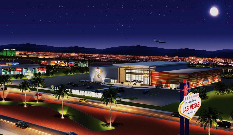 Harley-Davidson Dealership — Blue