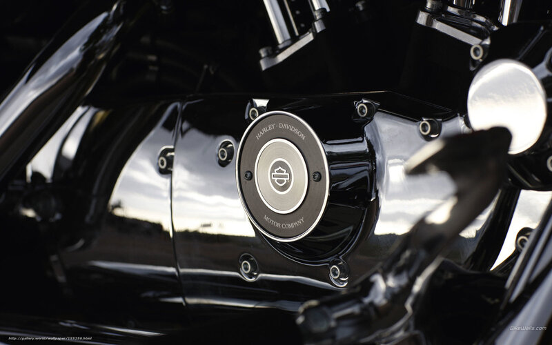 Harley-Davidson engine detail