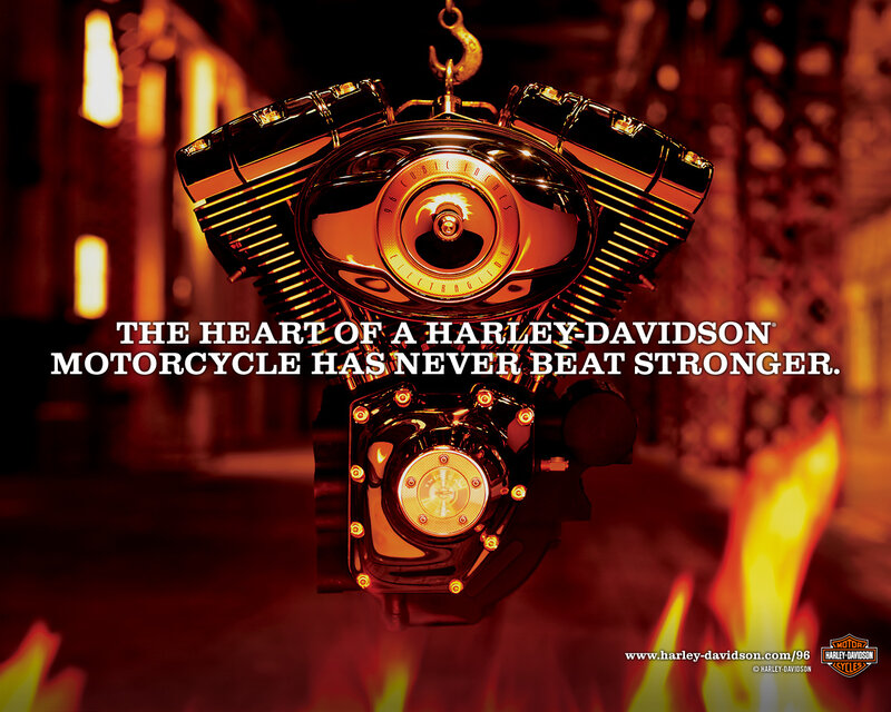 Harley-Davidson engine heart