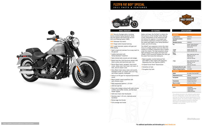 Harley-Davidson Fat Boy Special 2011