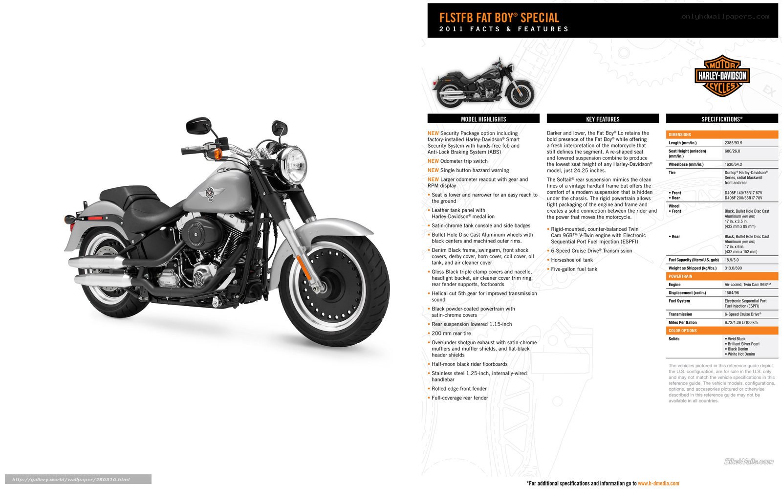 Harley-Davidson Fat Boy Special 2011