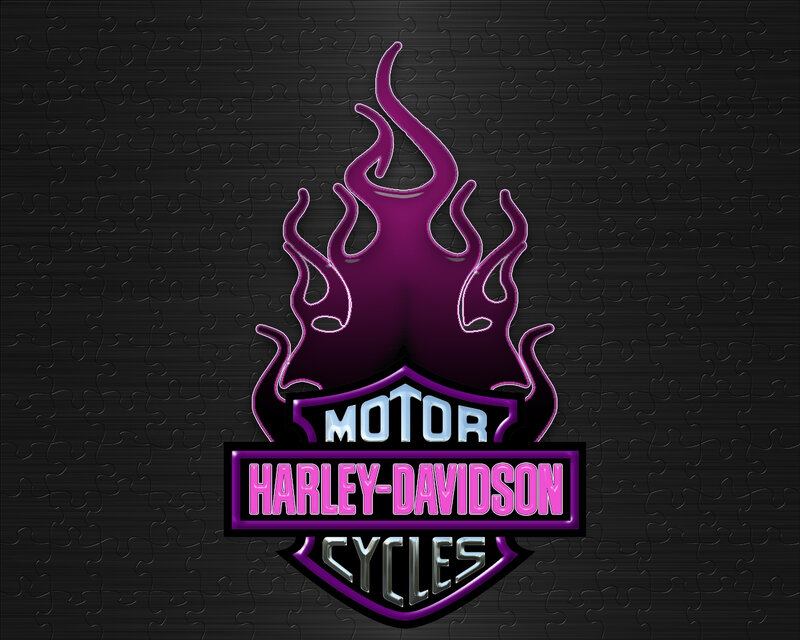 Harley-Davidson Logo — Black, Bold