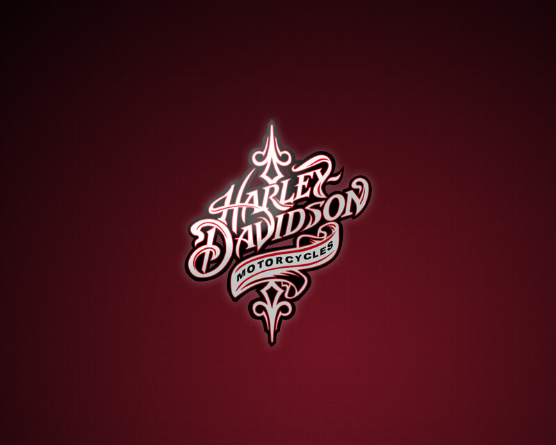 Harley-Davidson Logo — Red, Bold