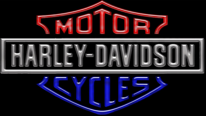 Harley-Davidson Logo — Red, Bold, Vector Art, Text, Silver