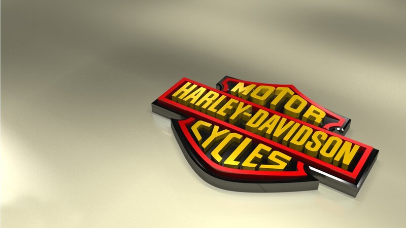 Harley-Davidson Logo — Yellow