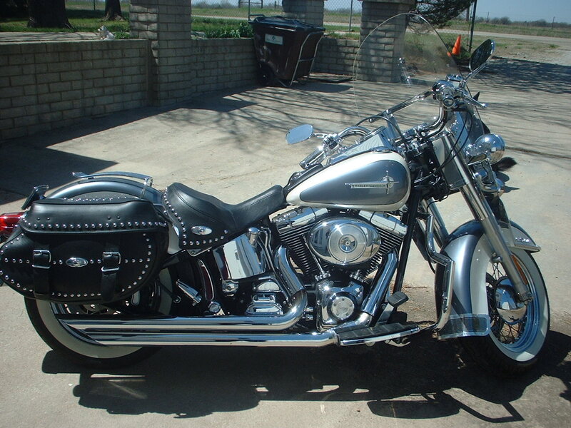 Harley-Davidson Motorcycle — Black, Calm