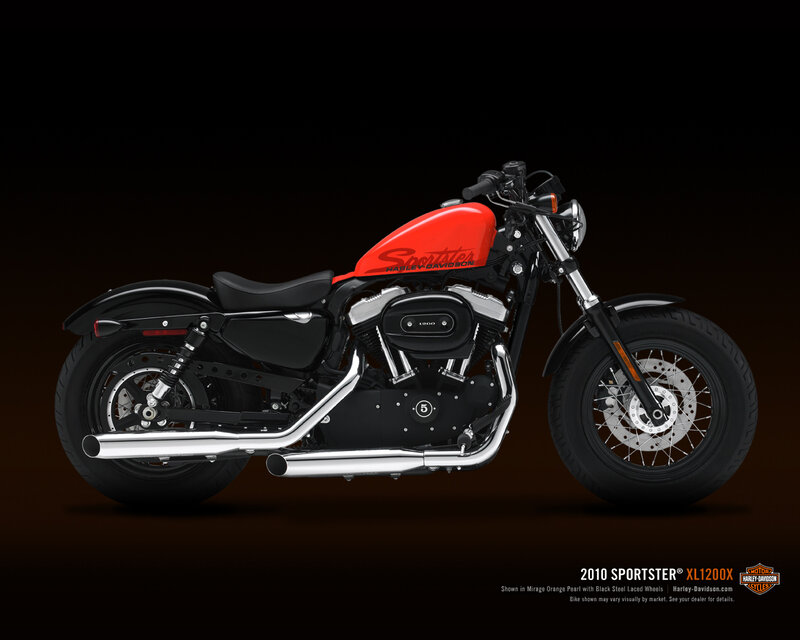 Harley-Davidson Motorcycle — Black, Dramatic, Photograph, Fuel Tank