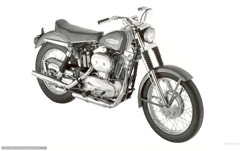 Harley-Davidson Motorcycle — Black, Neutral, Photograph, Seat, Engine, Headlight