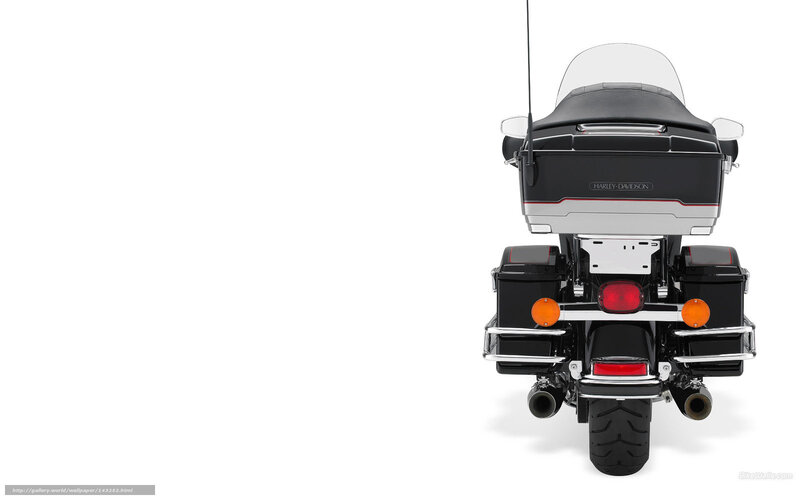Harley-Davidson Motorcycle — Black, Neutral, Photograph