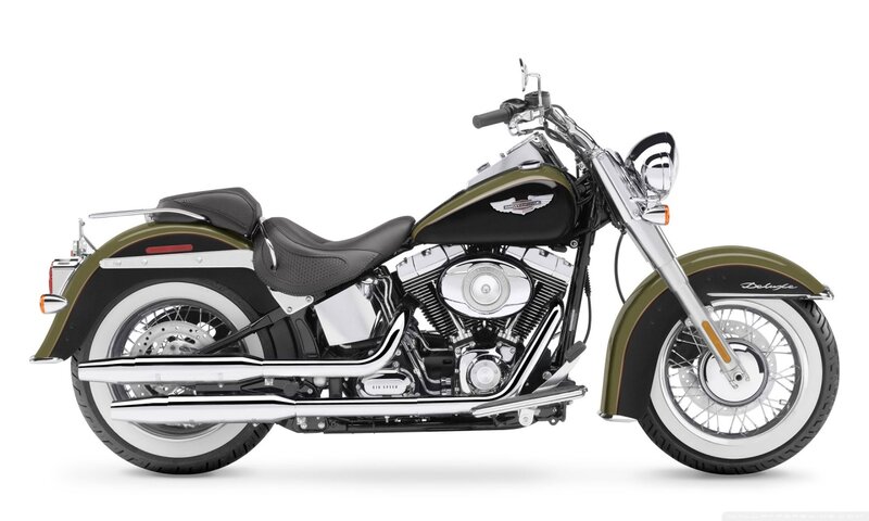 Harley-Davidson Motorcycle — Black, Neutral