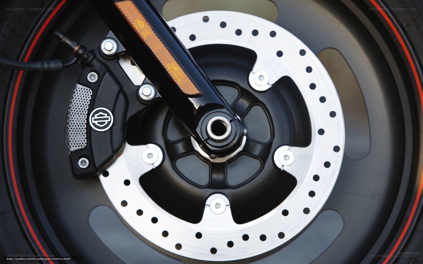 Harley-Davidson motorcycle brake system