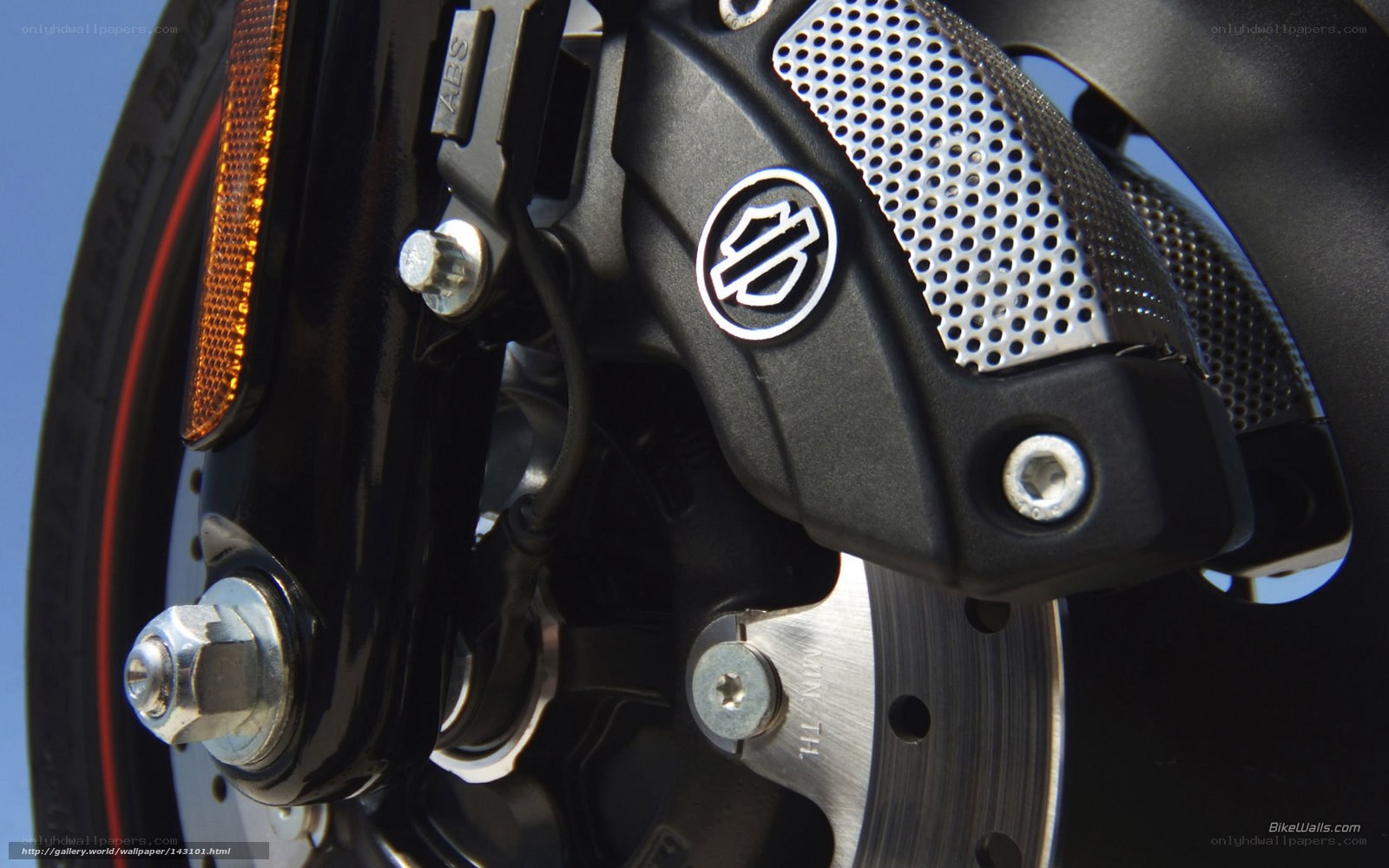 Harley-Davidson motorcycle brake