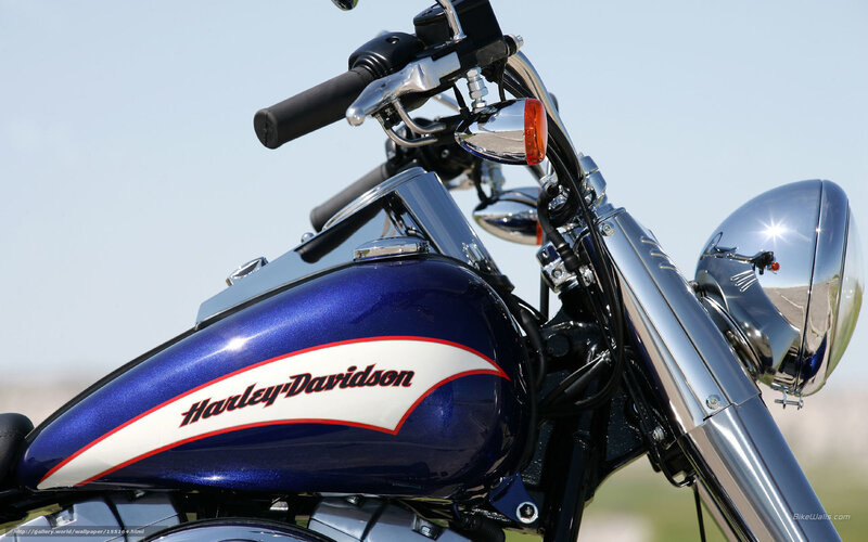 Harley-Davidson motorcycle front