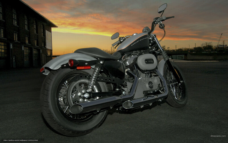 Harley-Davidson Motorcycle — Gray
