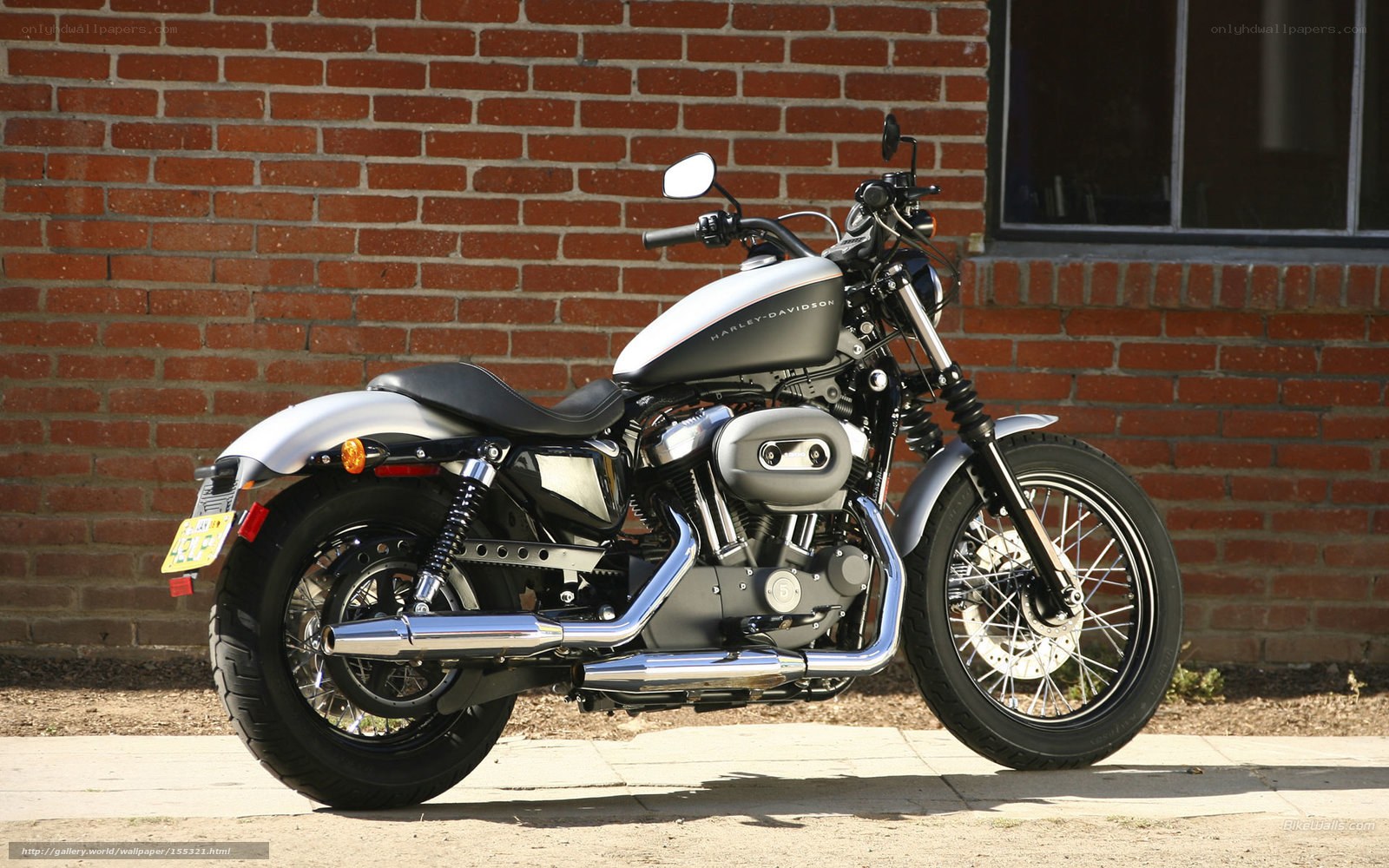 Harley-Davidson motorcycle parked