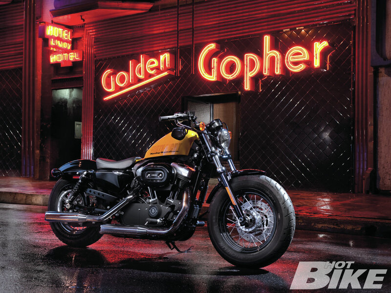 Harley-Davidson Motorcycle — Red